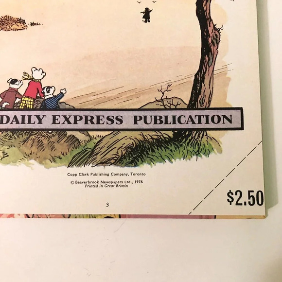 1976 Rupert The Daily  Express Annual Beaverbrook Newspapers Ltd Book - Picture 8 of 16